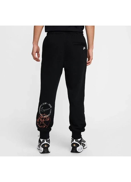 Спортивний костюм чоловічий Nike Club Ft Po Hdy Moon Gfx Black (HQ8594-010__HJ2512-010) — фото 4