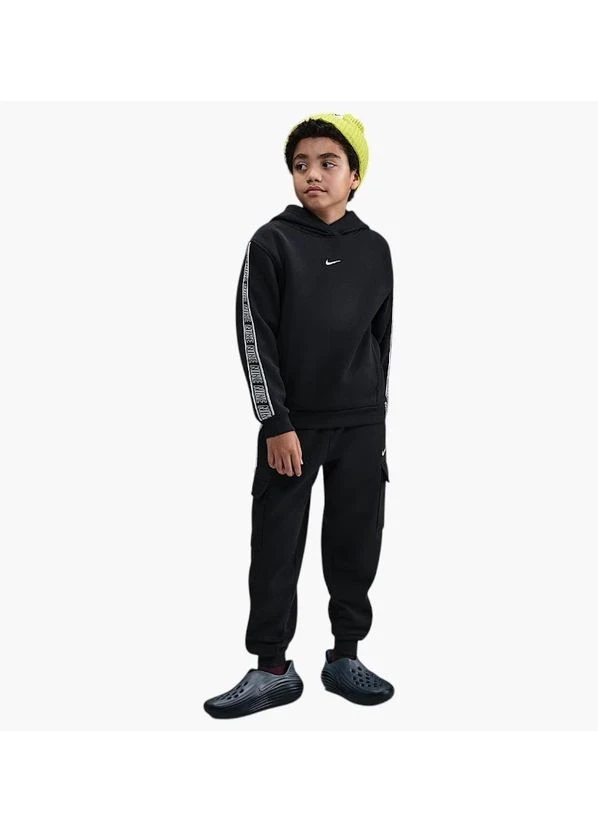 Спортивний костюм дитячий Nike Sportswear Club Fleece Older Kids Black (HQ9321-010__HQ9323-010) — фото 1