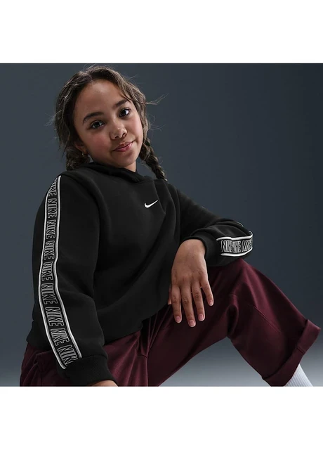 Спортивний костюм дитячий Nike Sportswear Club Fleece Older Kids Black (HQ9321-010__HQ9323-010) — фото 5