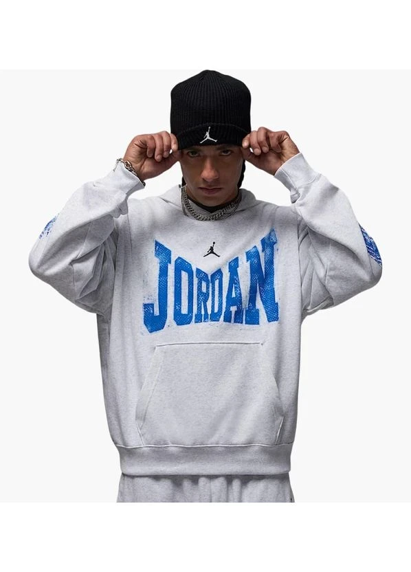 Кофта чоловіча Jordan Brk Cllgte Grey (HV0093-051) — фото 1
