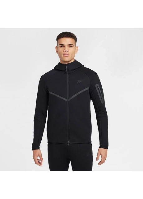 Спортивний костюм чоловічий Nike Tch Flc Fz Wr Black (HV0949-010__HV0959-010) — фото 3