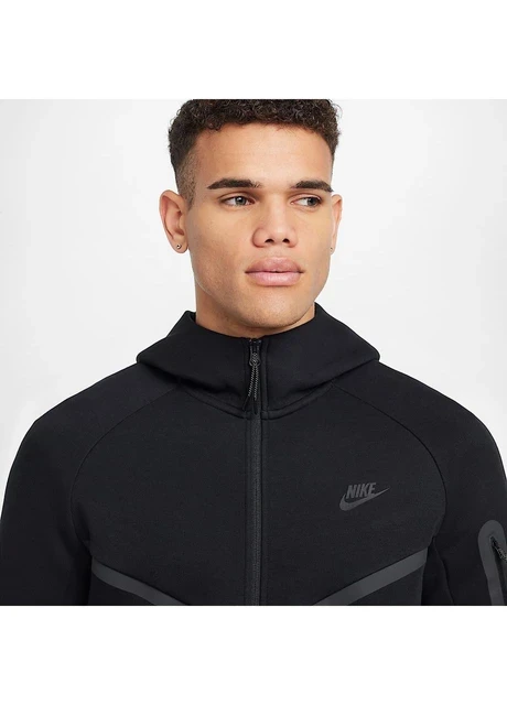 Спортивний костюм чоловічий Nike Tch Flc Fz Wr Black (HV0949-010__HV0959-010) — фото 7