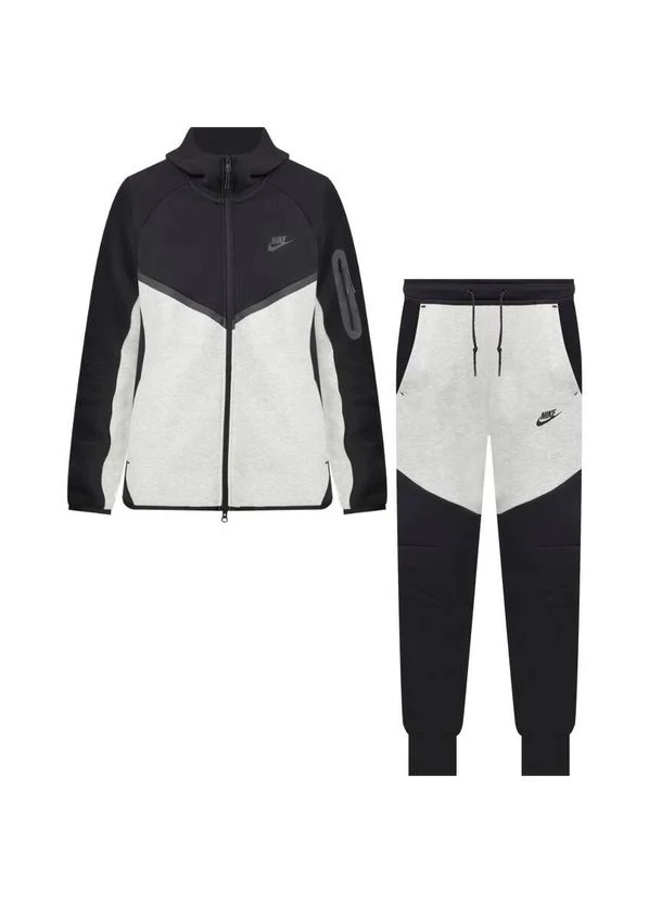 Спортивний костюм дитячий Nike Tech Fleece Black/Grey (HV0949-011__HV0959-011) — фото 1