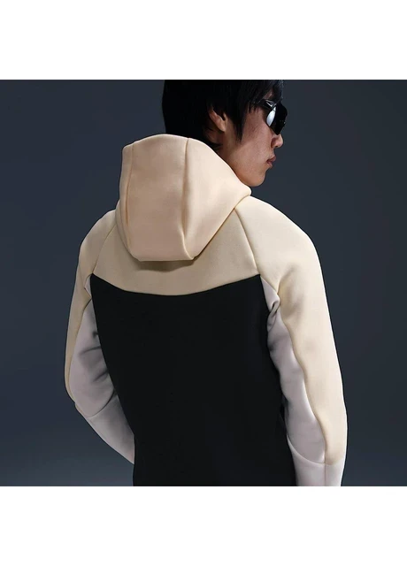Кофта чоловіча Nike Sportswear Tech Fleece Windrunner Beige/Black (HV0949-114) — фото 4