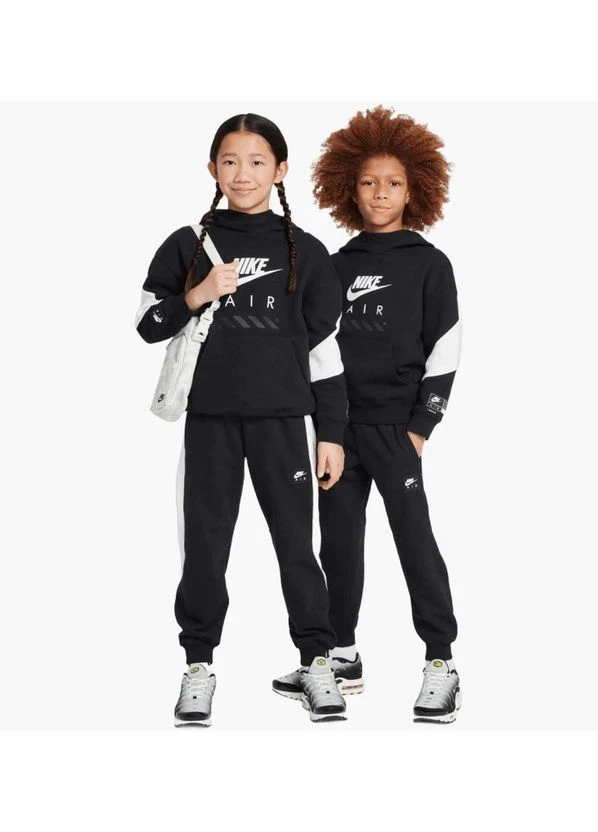 Спортивний костюм дитячий Nike Air Fleece Black (HV1219-010__HF8811-010) — фото 1