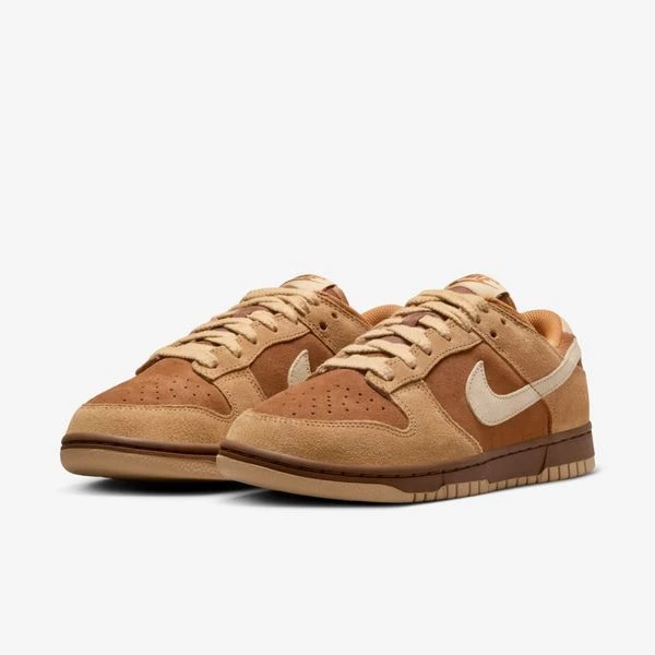 Nike Wmns Dunk Low Brown — фото 3
