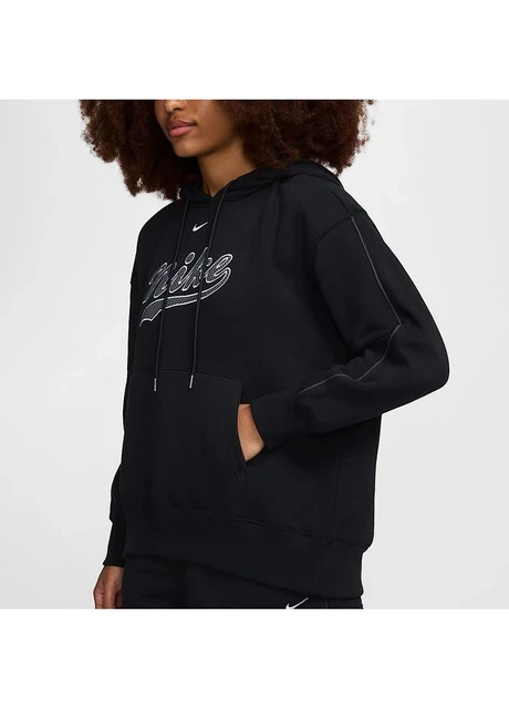 Кофта жіночі Nike Portswear Phoenix Fleece Black (HV3774-010) — фото 4