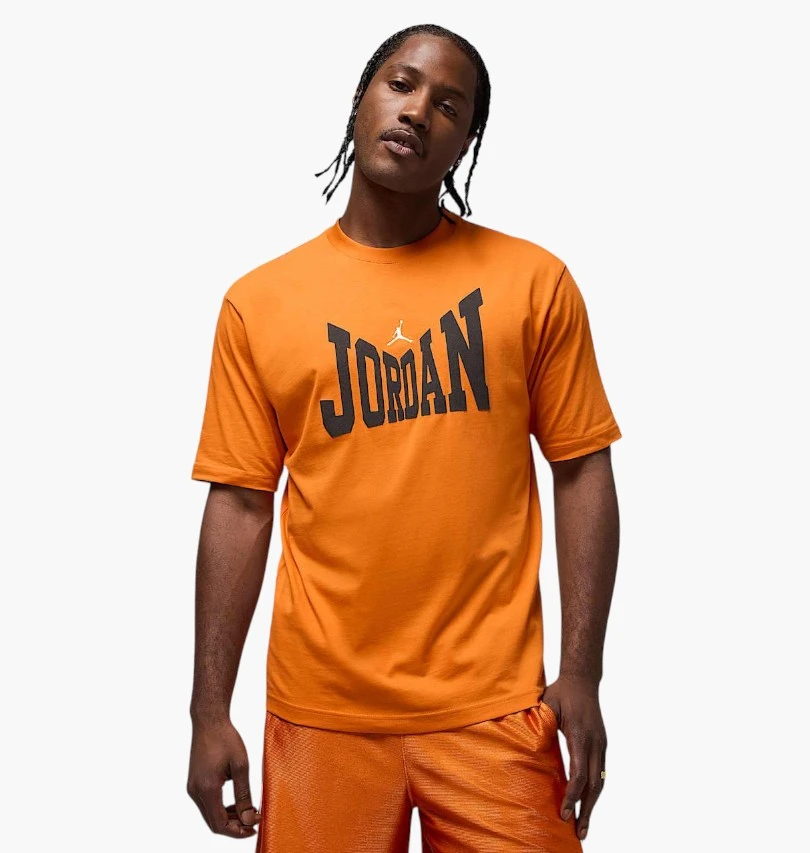 Футболка чоловіча Jordan Brk Col Wm Ss Orange (HV3894-805) — фото 1