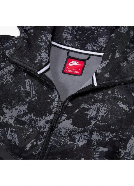 Кофта чоловіча Nike Tech Fleece Hoodie Camo/Grey (HV5055-060) — фото 6