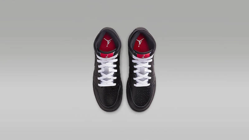 Кросівки дитячі Jordan 1 Mid Bg Black (HV5180-010) — фото 5