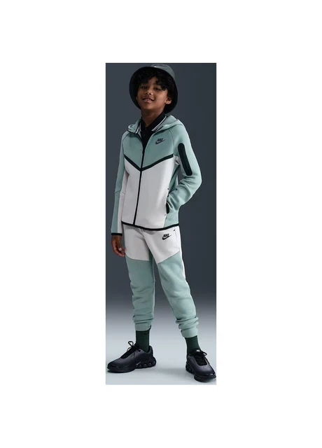 Спортивний костюм дитячий Nike Sportswear Tech Fleece Green/Grey (HV5867-054__HV5869-054) — фото 4
