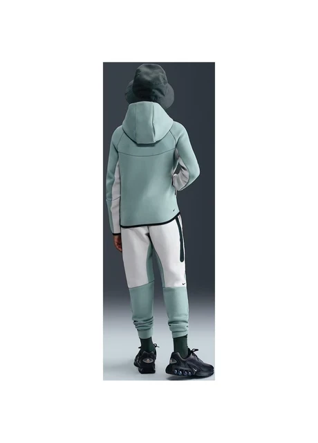 Спортивний костюм дитячий Nike Sportswear Tech Fleece Green/Grey (HV5867-054__HV5869-054) — фото 5