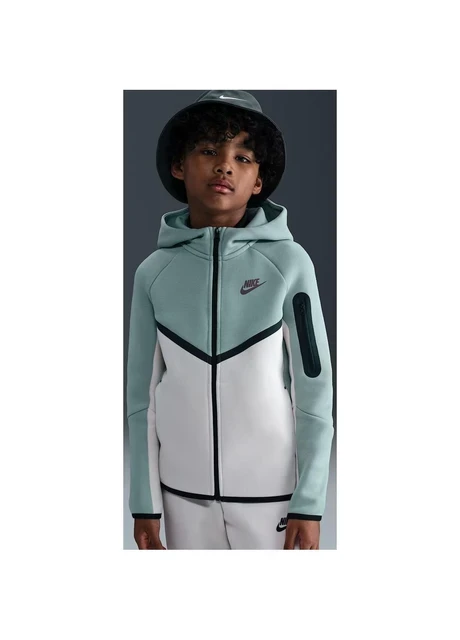 Спортивний костюм дитячий Nike Sportswear Tech Fleece Green/Grey (HV5867-054__HV5869-054) — фото 6