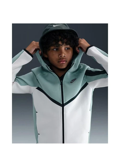 Спортивний костюм дитячий Nike Sportswear Tech Fleece Green/Grey (HV5867-054__HV5869-054) — фото 8