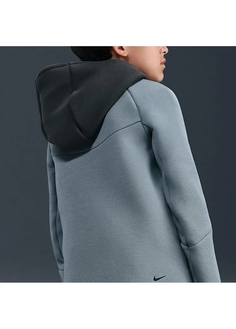 Спортивний костюм дитячий Nike Nsw Tch Flc Fz - Pd Grey (HV5867-060__HV5869-060) — фото 8