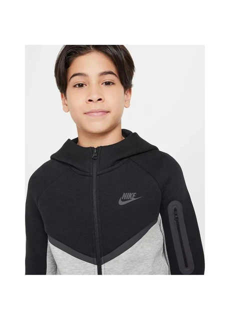Спортивний костюм дитячий Nike Sportswear Tech Fleece Black/Grey (HV5867-064__HV5869-012) — фото 8