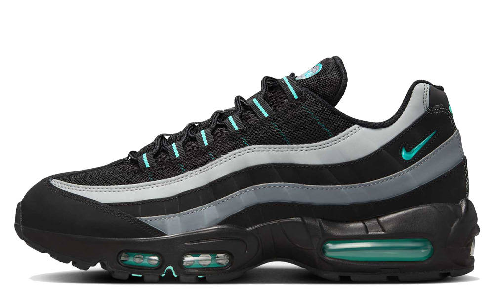 Кросівки чоловічі Nike Air Max 95 Black/Grey (HV6062-001) — фото 1