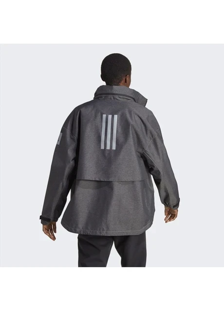 Куртка чоловіча Adidas Myshelter Rain.Rdy Denim Jacket Grey (IB1648) — фото 7