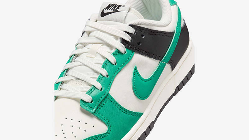 Кросівки унісекс Nike Dunk Low White/Green (IB4363-133) — фото 4