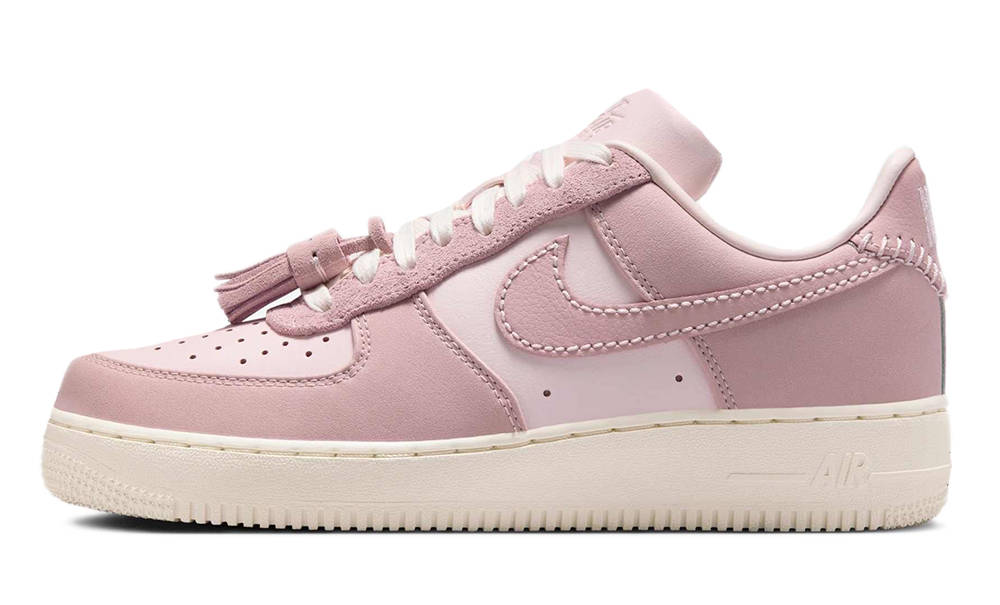 Кросівки жіночі Nike Wmns Air Force 1 Low 'Pink Oxford Tassels' — фото 1