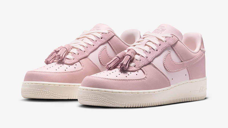 Кросівки жіночі Nike Wmns Air Force 1 Low 'Pink Oxford Tassels' — фото 3