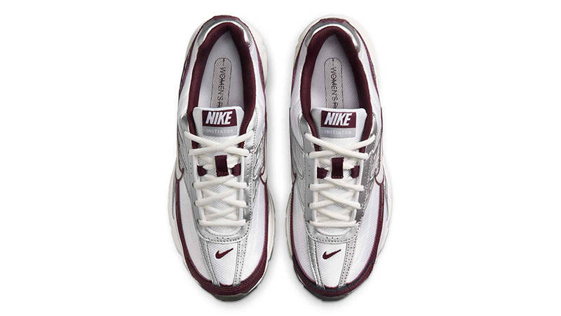 Кросівки Nike Initiator White Burgundy Crush — фото 4