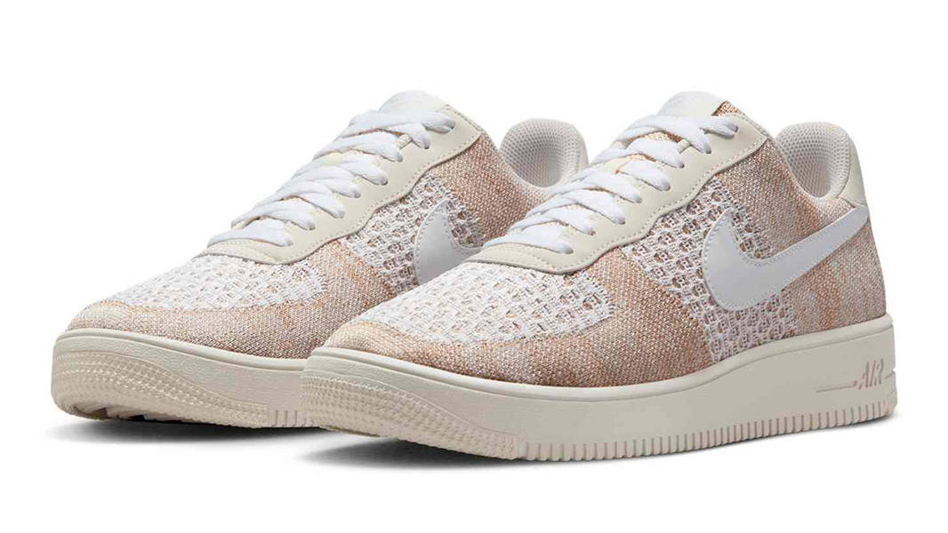 Кросівки чоловічі Nike Air Force 1 Flyknit 2.0 Beige (IB7675-001) — фото 3