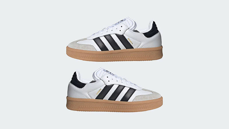 Кросівки жіночі Adidas Amba Xlg White Black Gum (IE1377) — фото 3