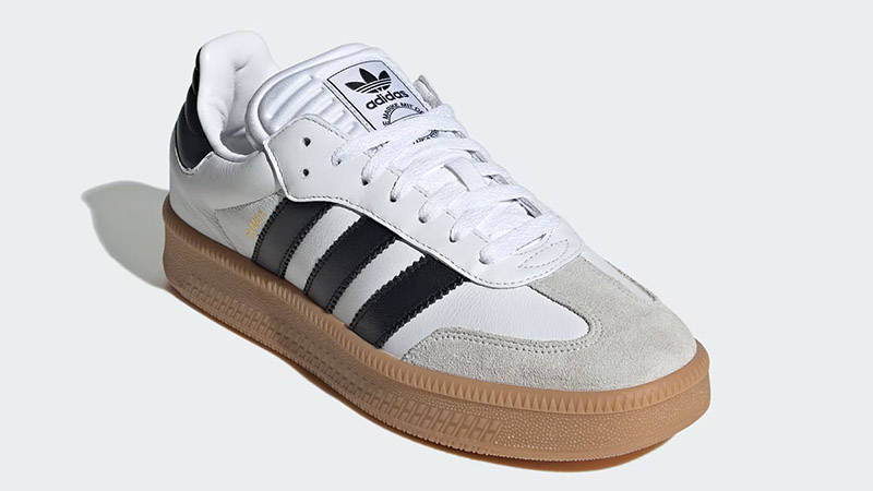 Кросівки жіночі Adidas Amba Xlg White Black Gum (IE1377) — фото 4