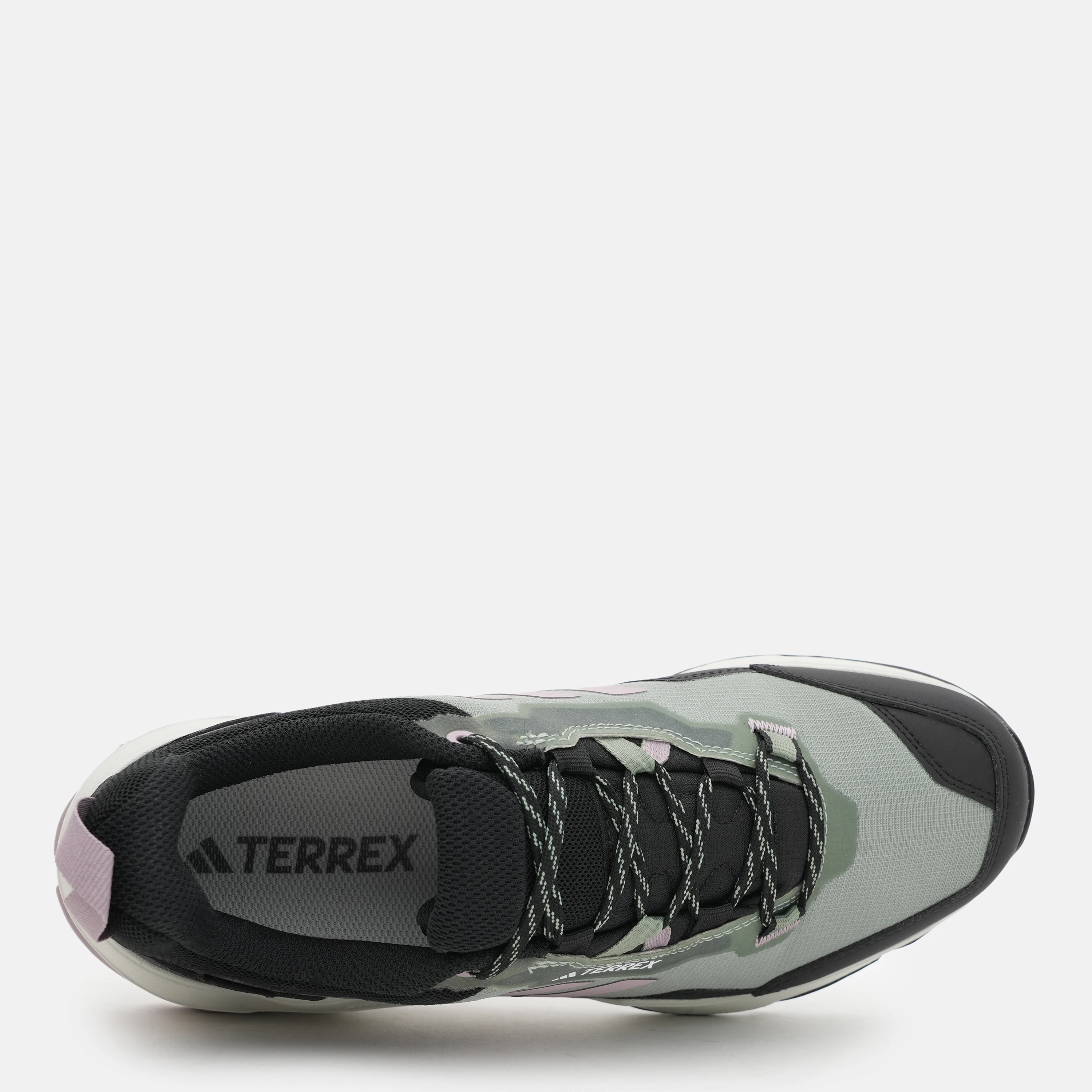 Adidas Wmns Terrex AX4 GORE-TEX 'Silver Green Fig' — фото 6