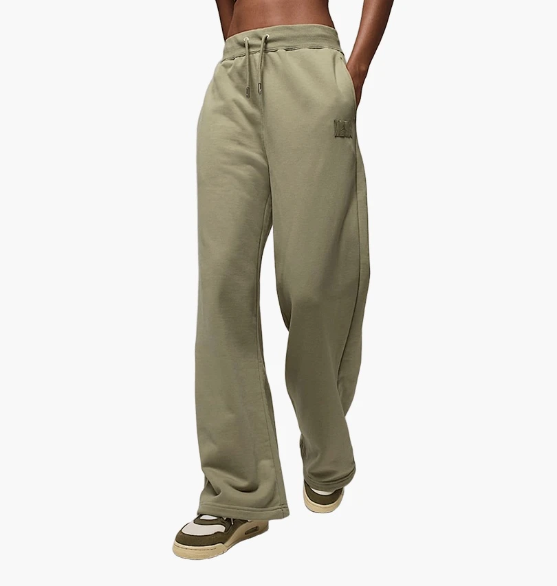 Брюки жіночі Jordan Flight Fleece Olive (IF3590-205) — фото 1