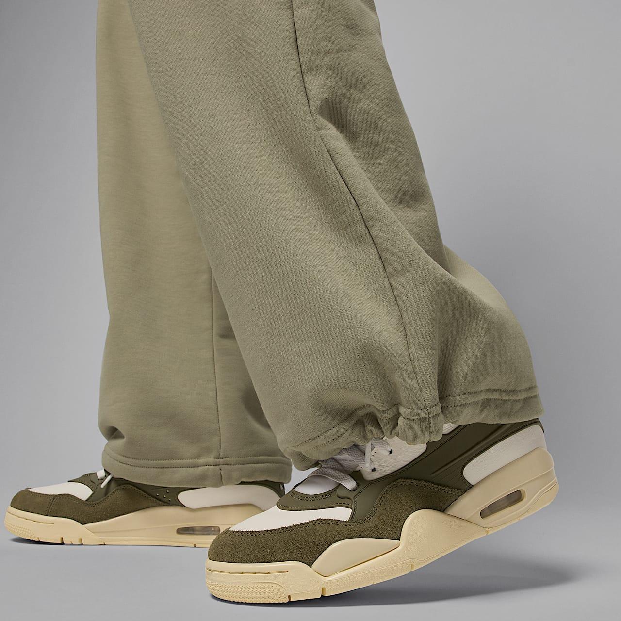 Брюки жіночі Jordan Flight Fleece Olive (IF3590-205) — фото 5