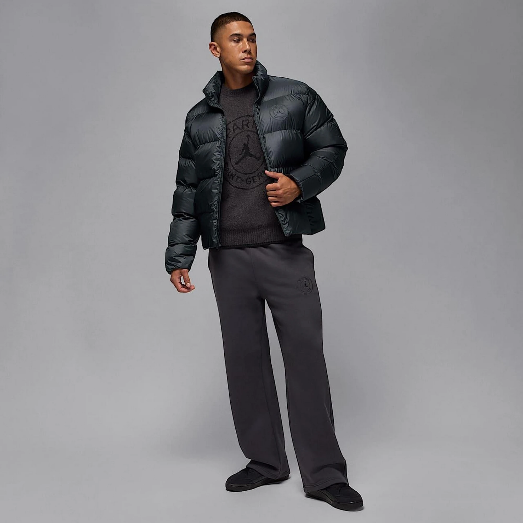 Куртка мужская Air Jordan Puffer Jkt Psg Black — фото 3