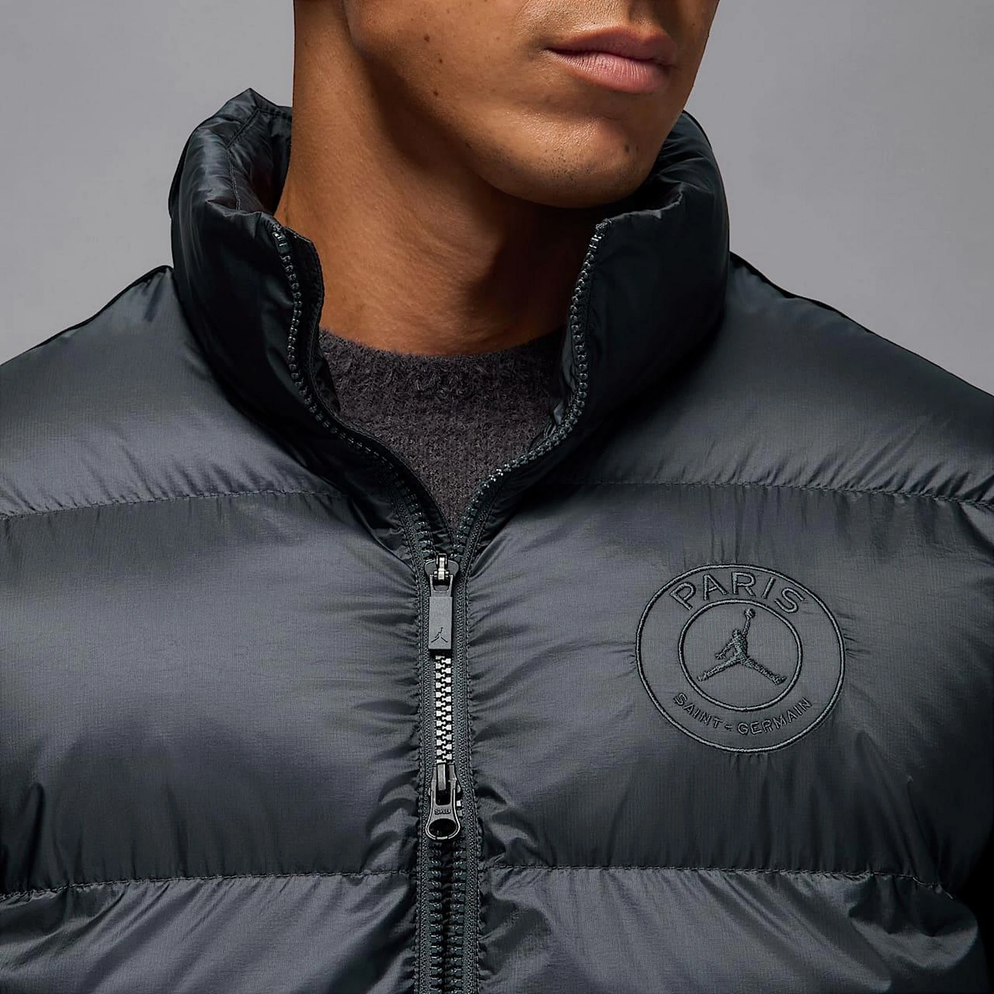 Куртка мужская Air Jordan Puffer Jkt Psg Black — фото 7