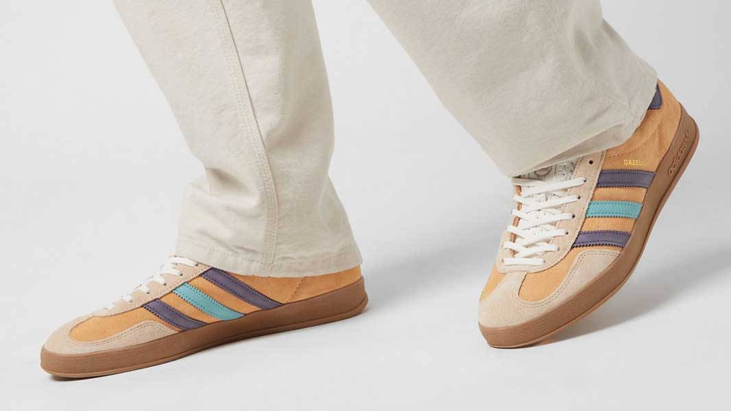 Кросівки чоловічі Adidas Gazelle Indoor Peach (IG1636) — фото 4