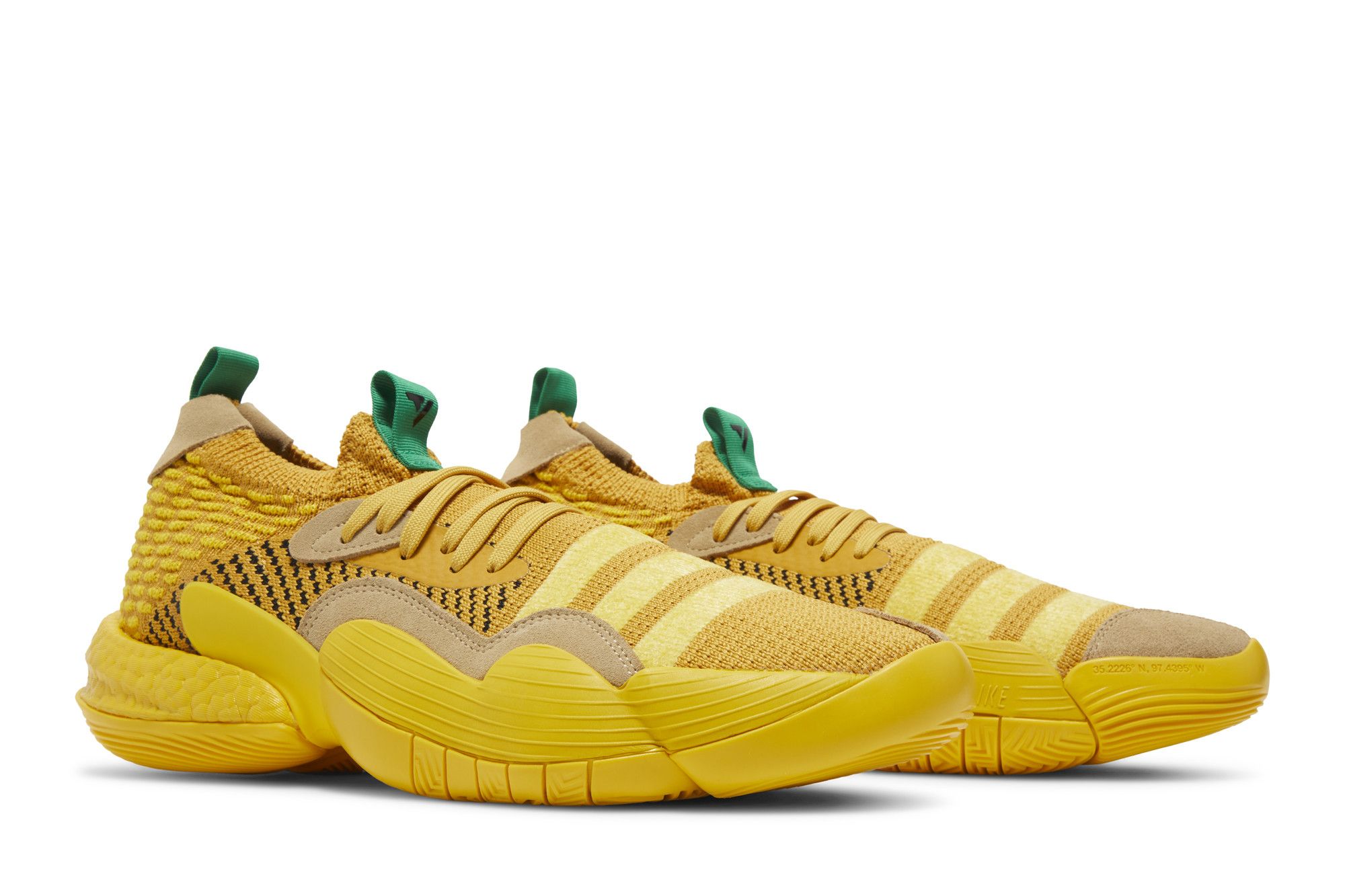 Кросівки чоловічі Adidas Trae Young 2.0 Hazy Yellow (IG4793) — фото 10