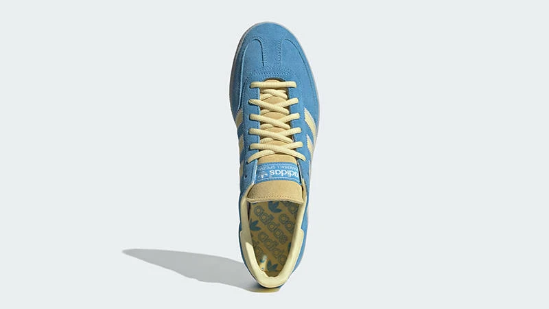 Кросівки жіночі Adidas Handball Spezial "Semi Blue Burst / Almost Yellow / White" (IG6276) — фото 4