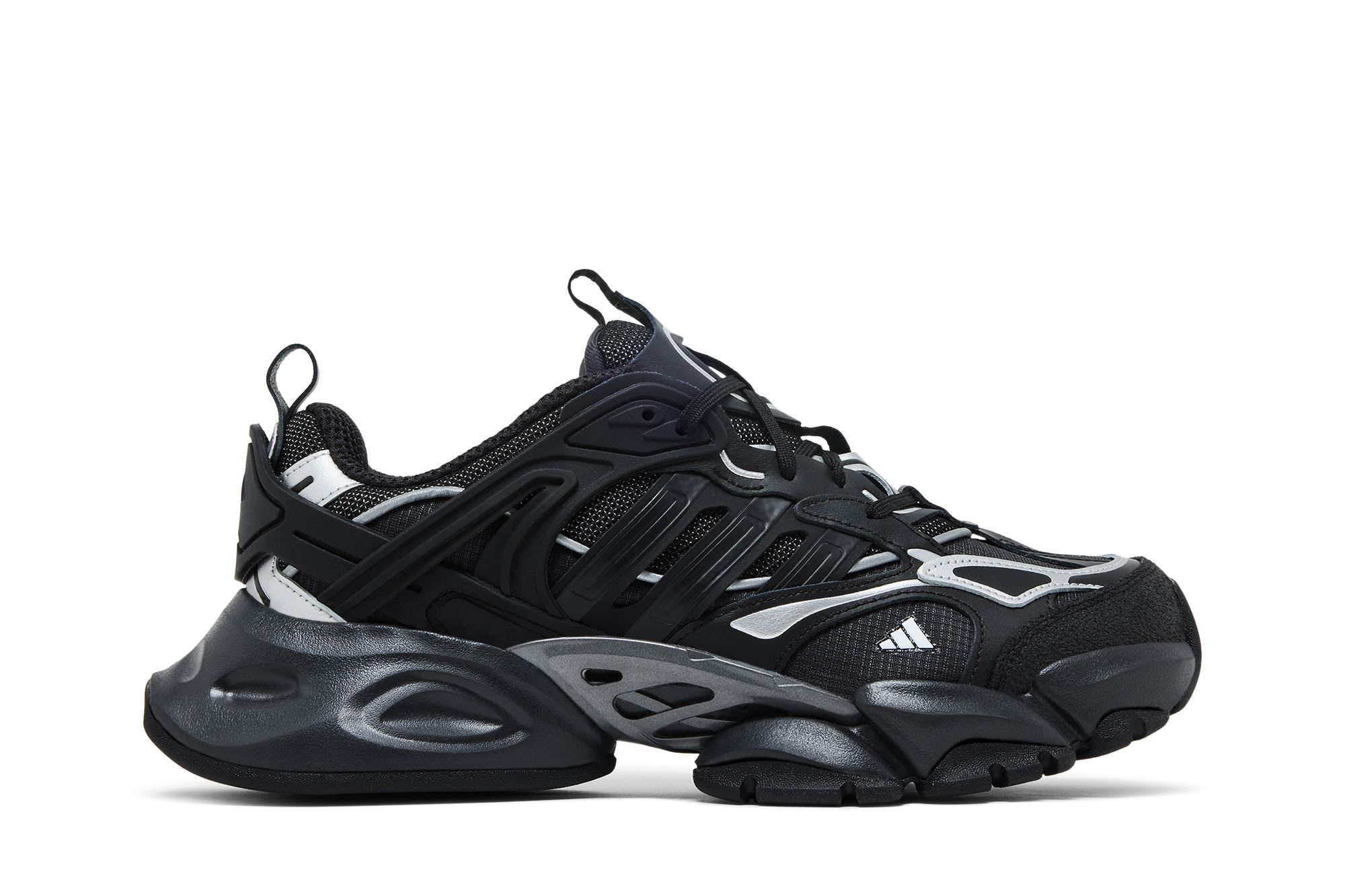 Кросівки Adidas XLG Runner Deluxe Black Silver — фото 1