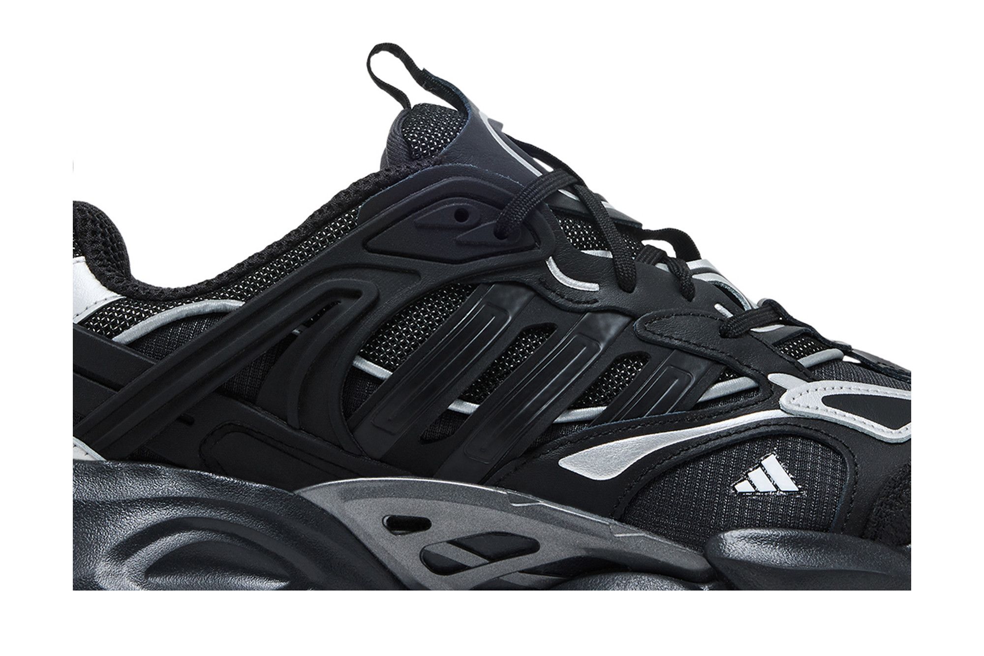 Кросівки Adidas XLG Runner Deluxe Black Silver — фото 4
