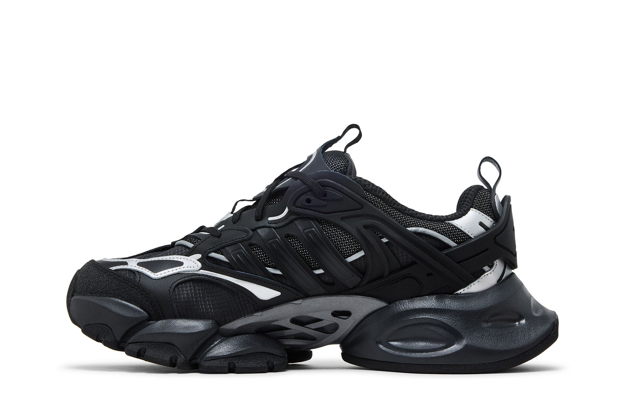 Кросівки Adidas XLG Runner Deluxe Black Silver — фото 5