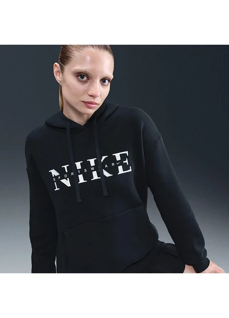 Кофта жіночі Nike Nsw Phnx Flc Po Black (IH4054-010) — фото 2