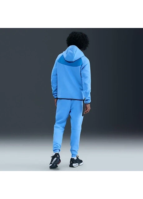 Толстовка Nike Tech Fleece University Blue/Light Photo — фото 5
