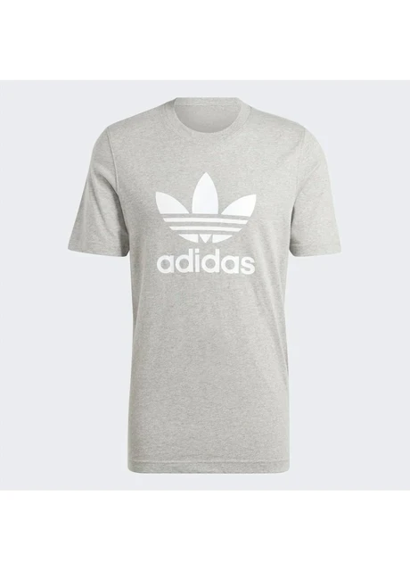 Футболка чоловіча Adidas Adicolor Classics Trefoil Tee Grey (IM4504) — фото 6