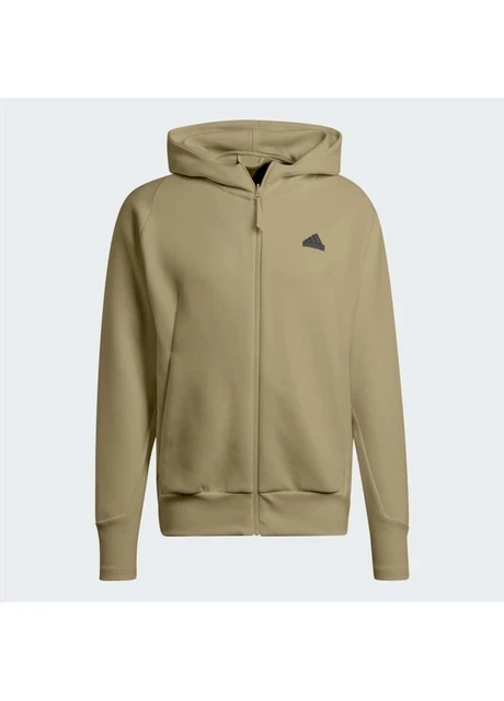 Кофта чоловіча Adidas Z.N.E. Premium Full-Zip Hooded Track Jacket Olive (IN5090) — фото 6