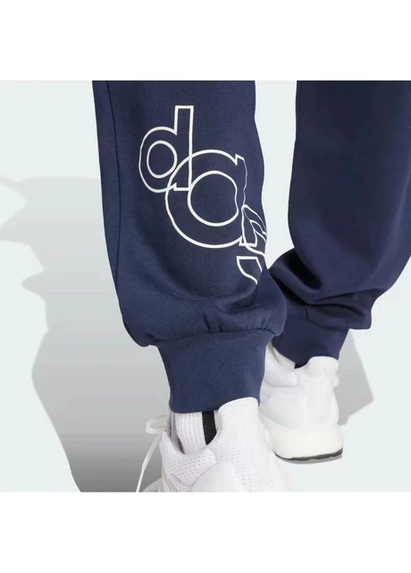 Брюки чоловічі Adidas Fleece Grafity Print Blue (IS2012) — фото 7