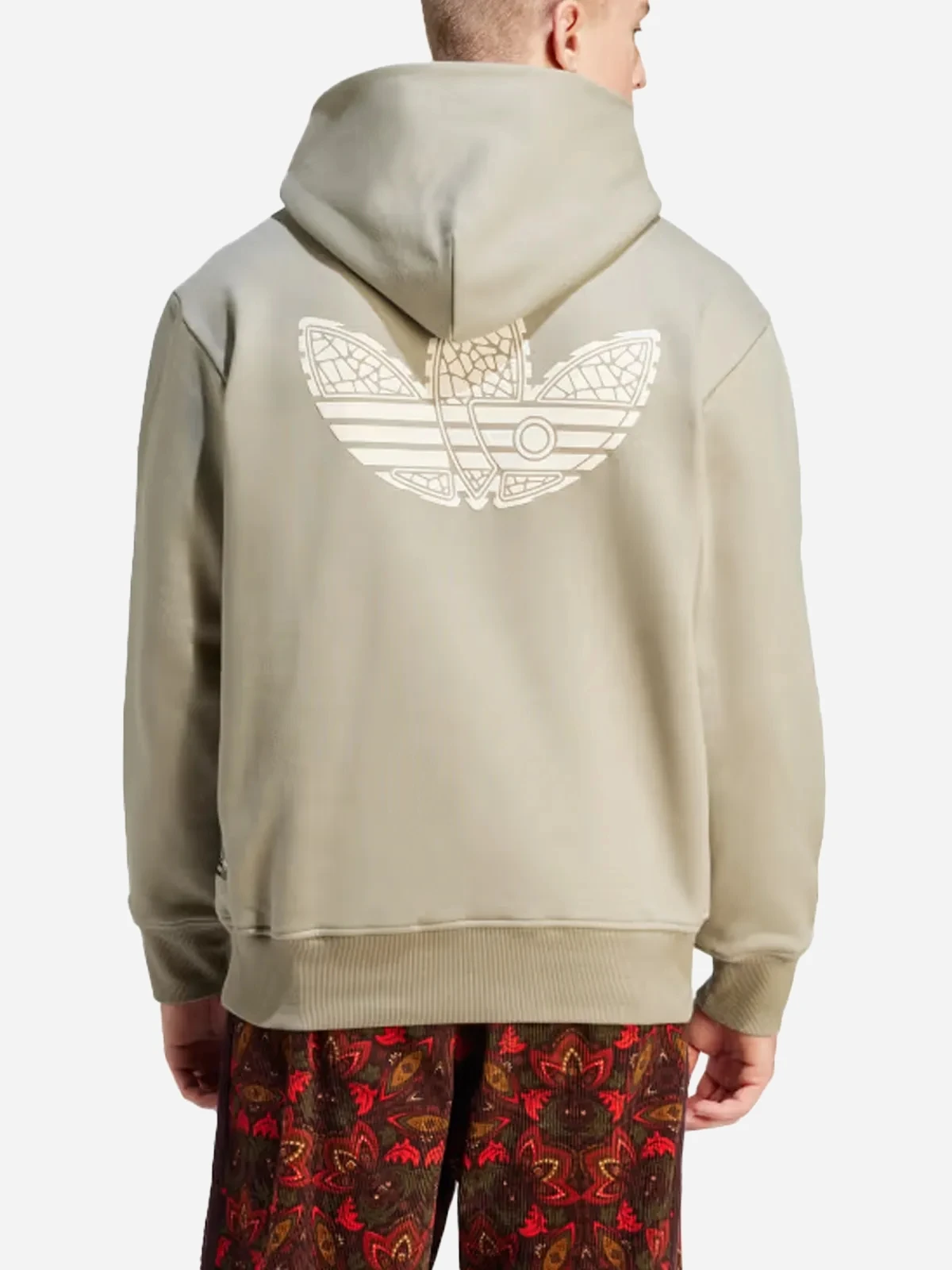 Кофта чоловіча Adidas Premium Graphic Hoodie Grey (IV9697) — фото 3