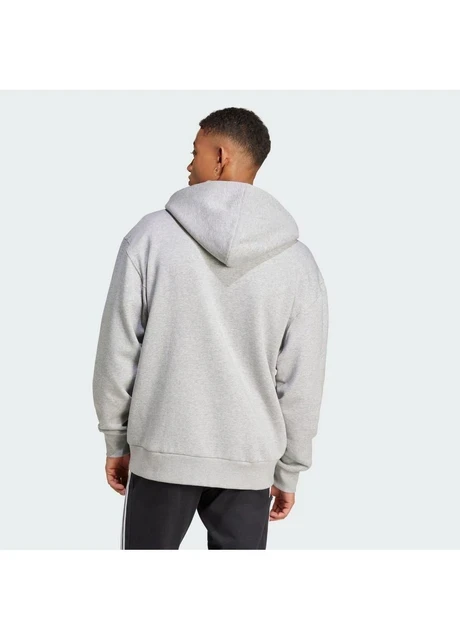 Кофта чоловіча Adidas All Szn Fleece Full Zip Hoodie Grey (IY4159) — фото 4