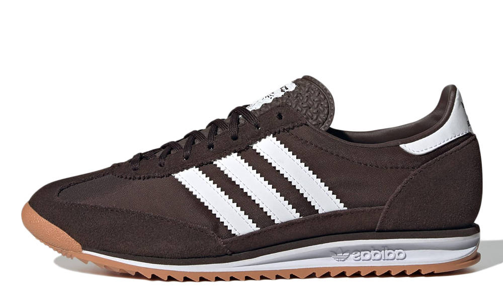 Кросівки Adidas Wmns SL72 OG 'Dark Brown White Gum' — фото 1