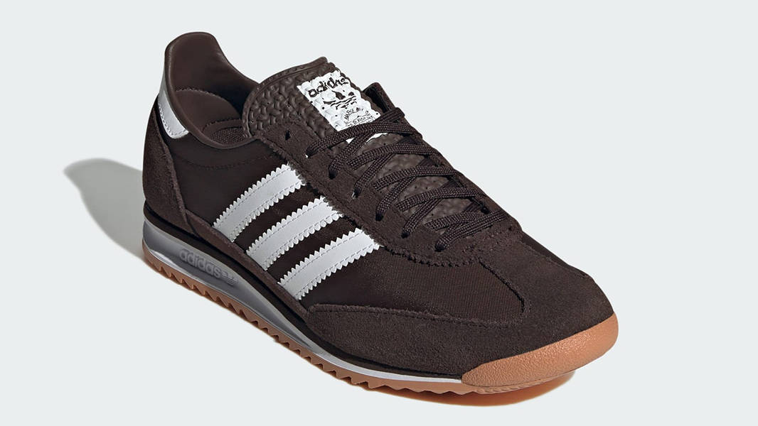 Кросівки Adidas Wmns SL72 OG 'Dark Brown White Gum' — фото 3
