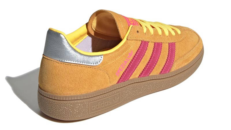 Кросівки жіночі Adidas Handball Spezial Orange (JI1406) — фото 5